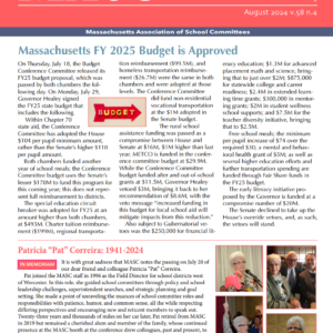 MASC News Bulletin – August 2024