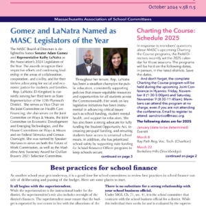 MASC News Bulletin – October 2024